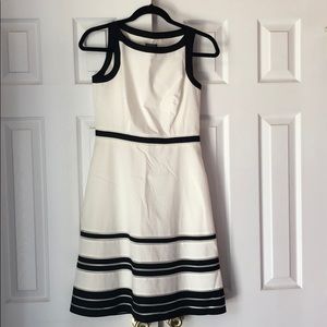 White and Black dress